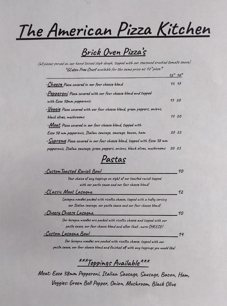 Paoli Pizza Kitchen Menu image 2